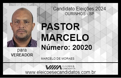 Candidato PASTOR MARCELO 2024 - OURINHOS - Eleições