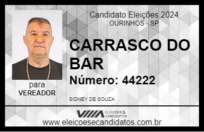 Candidato CARRASCO DO BAR 2024 - OURINHOS - Eleições