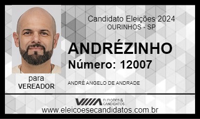 Candidato ANDRÉZINHO 2024 - OURINHOS - Eleições