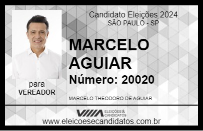 Candidato MARCELO AGUIAR 2024 - SÃO PAULO - Eleições