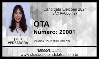 Candidato OTA 2024 - SÃO PAULO - Eleições