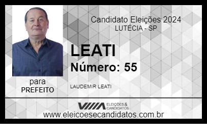 Candidato LEATI 2024 - LUTÉCIA - Eleições