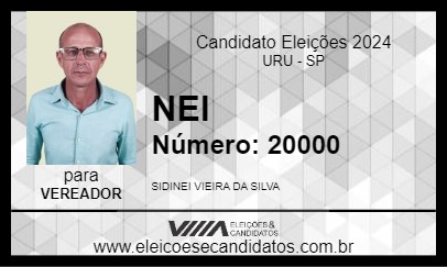 Candidato NEI 2024 - URU - Eleições