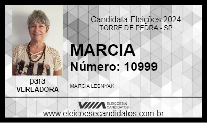 Candidato MARCIA 2024 - TORRE DE PEDRA - Eleições