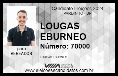 Candidato LOUGAS  EBURNEO 2024 - PARDINHO - Eleições