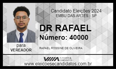 Candidato DR RAFAEL 2024 - EMBU DAS ARTES - Eleições