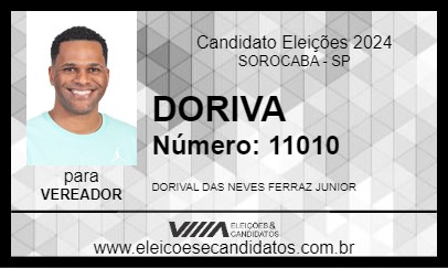 Candidato DORIVA 2024 - SOROCABA - Eleições