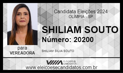 Candidato SHILIAM SOUTO 2024 - OLÍMPIA - Eleições