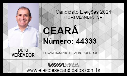 Candidato CEARÁ 2024 - HORTOLÂNDIA - Eleições