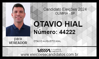 Candidato OTAVIO HIAL 2024 - OLÍMPIA - Eleições