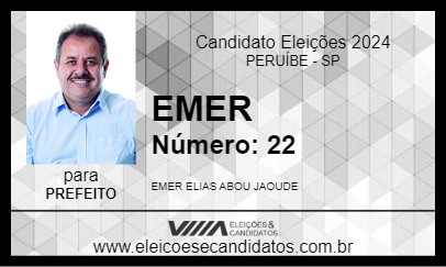 Candidato EMER 2024 - PERUÍBE - Eleições