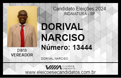 Candidato DORIVAL NARCISO 2024 - INDAIATUBA - Eleições