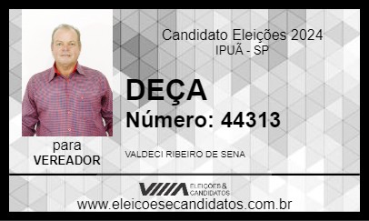 Candidato DEÇA 2024 - IPUÃ - Eleições