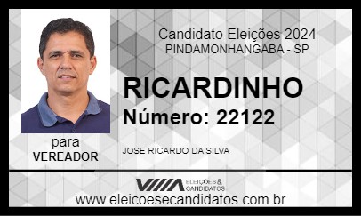 Candidato RICARDINHO 2024 - PINDAMONHANGABA - Eleições