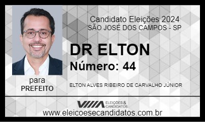 Candidato DR ELTON 2024 - SÃO JOSÉ DOS CAMPOS - Eleições