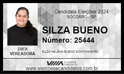 Candidato SILZA BUENO 2024 - SOCORRO - Eleições