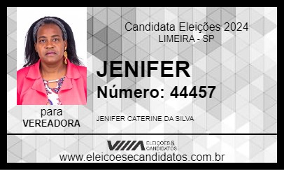 Candidato JENIFER 2024 - LIMEIRA - Eleições