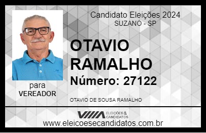 Candidato OTAVIO RAMALHO 2024 - SUZANO - Eleições