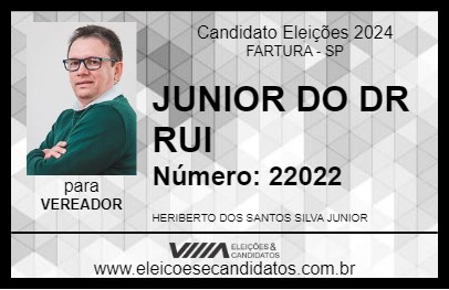 Candidato JUNIOR DO DR RUI 2024 - FARTURA - Eleições