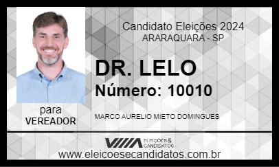 Candidato DR. LELO 2024 - ARARAQUARA - Eleições