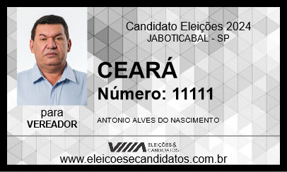 Candidato CEARÁ 2024 - JABOTICABAL - Eleições