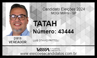 Candidato TATAH 2024 - MOGI MIRIM - Eleições