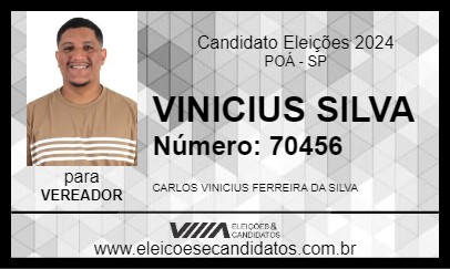 Candidato VINICIUS SILVA 2024 - POÁ - Eleições