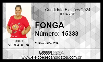 Candidato FONGA 2024 - IPUÃ - Eleições