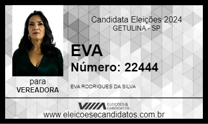 Candidato EVA 2024 - GETULINA - Eleições