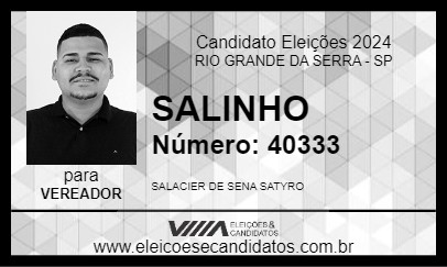 Candidato SALINHO 2024 - RIO GRANDE DA SERRA - Eleições