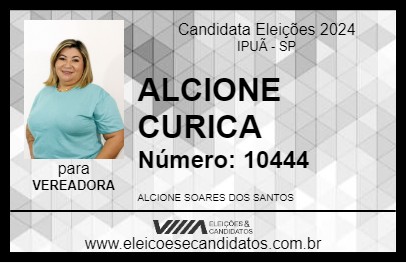 Candidato ALCIONE CURICA 2024 - IPUÃ - Eleições