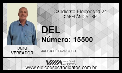 Candidato DEL 2024 - CAFELÂNDIA - Eleições