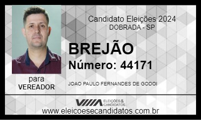 Candidato BREJÃO 2024 - DOBRADA - Eleições