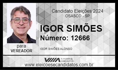 Candidato IGOR SIMÕES 2024 - OSASCO - Eleições