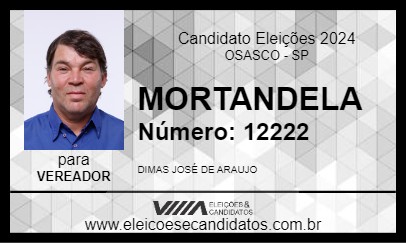 Candidato MORTANDELA 2024 - OSASCO - Eleições