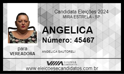 Candidato ANGELICA 2024 - MIRA ESTRELA - Eleições