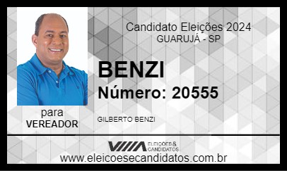 Candidato BENZI 2024 - GUARUJÁ - Eleições