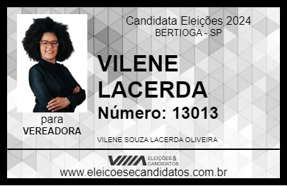 Candidato VILENE LACERDA 2024 - BERTIOGA - Eleições