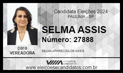 Candidato SELMA ASSIS 2024 - PAULÍNIA - Eleições