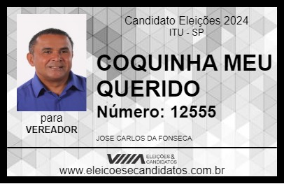 Candidato COQUINHA MEU QUERIDO 2024 - ITU - Eleições