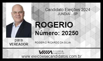 Candidato ROGERIO 2024 - JUNDIAÍ - Eleições