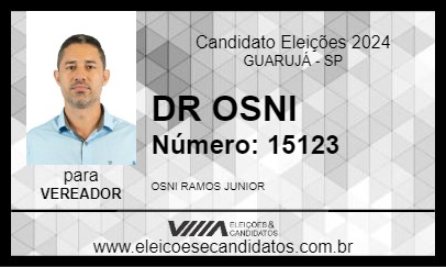 Candidato DR OSNI 2024 - GUARUJÁ - Eleições