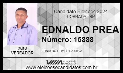 Candidato EDNALDO PREA 2024 - DOBRADA - Eleições