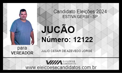 Candidato JUCÃO 2024 - ESTIVA GERBI - Eleições