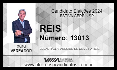 Candidato REIS 2024 - ESTIVA GERBI - Eleições