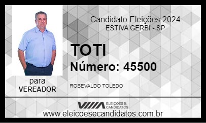 Candidato TOTI 2024 - ESTIVA GERBI - Eleições