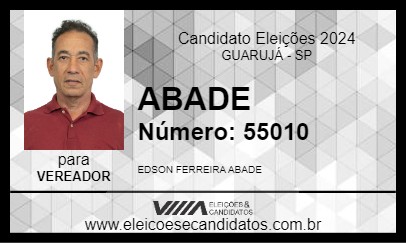 Candidato ABADE 2024 - GUARUJÁ - Eleições