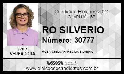 Candidato RO SILVERIO 2024 - GUARUJÁ - Eleições