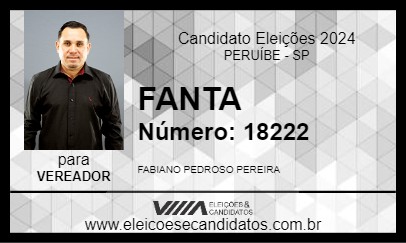 Candidato FANTA 2024 - PERUÍBE - Eleições