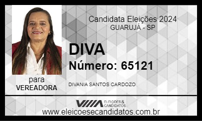 Candidato DIVA 2024 - GUARUJÁ - Eleições